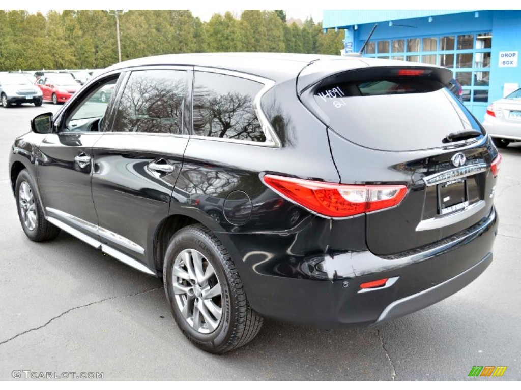 2013 JX 35 AWD - Black Obsidian / Graphite photo #10