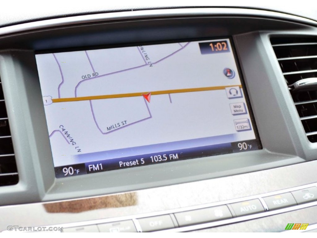 2013 JX 35 AWD - Black Obsidian / Graphite photo #12