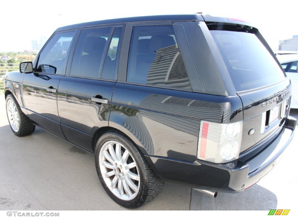 2006 Range Rover Supercharged - Buckingham Blue Metallic / Sand/Jet photo #5