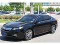 2012 Crystal Black Pearl Acura TL 3.7 SH-AWD Advance  photo #2