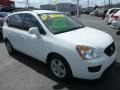 2010 Clear White Kia Rondo LX  photo #7