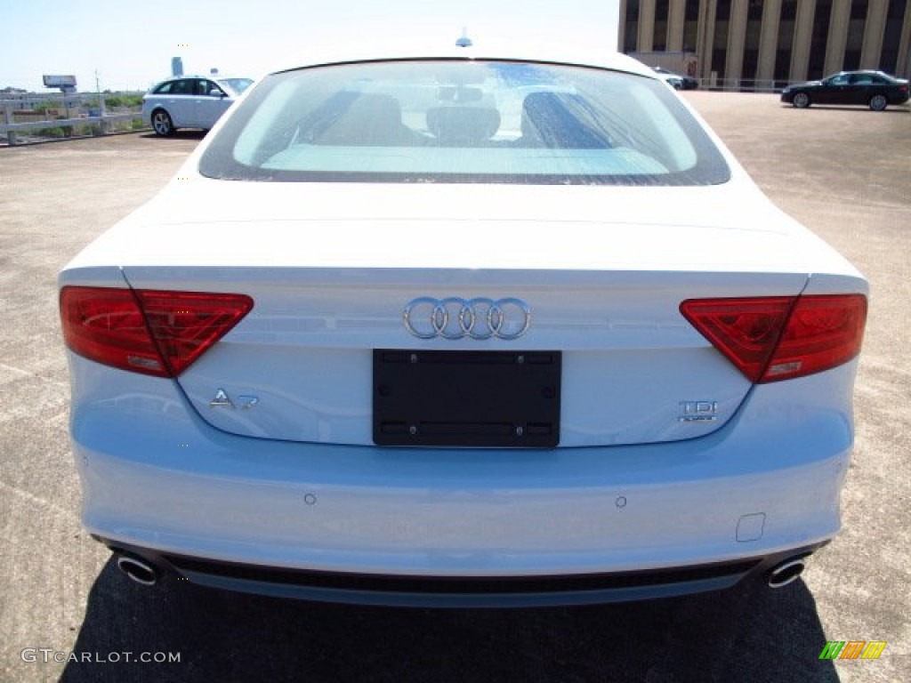 Glacier White Metallic 2014 Audi A7 3.0 TDI quattro Prestige Exterior Photo #92354118