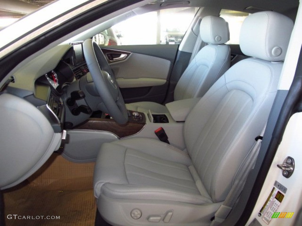 2014 Audi A7 3.0 TDI quattro Prestige Front Seat Photo #92354316