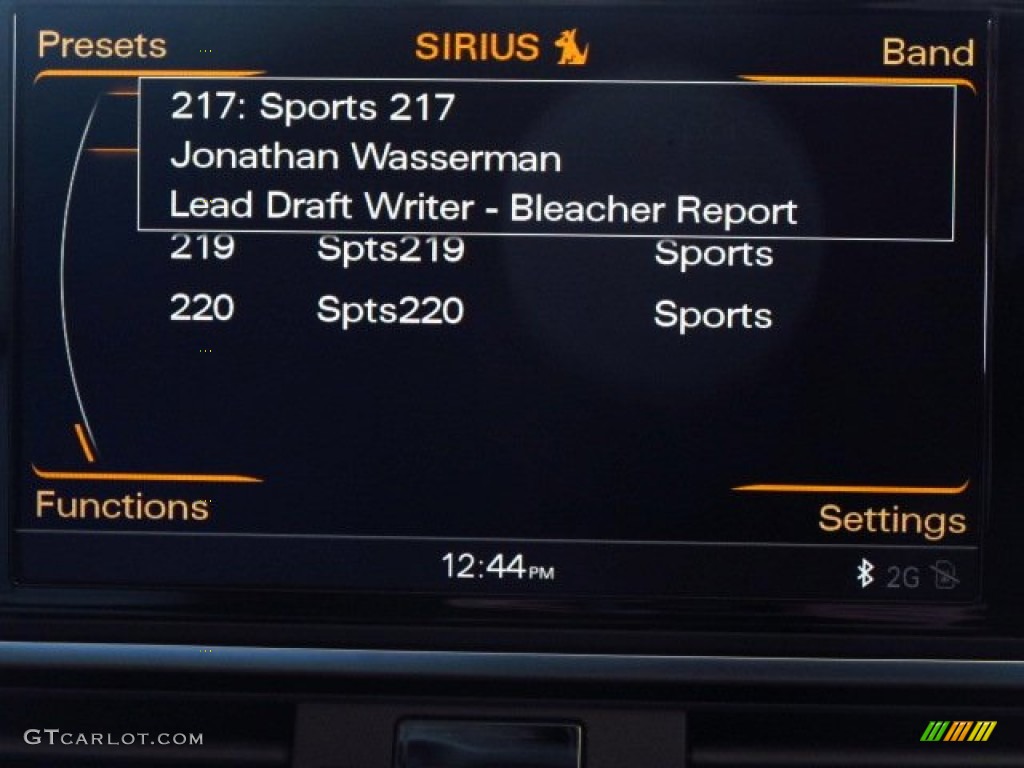 2014 Audi A7 3.0 TDI quattro Prestige Audio System Photos