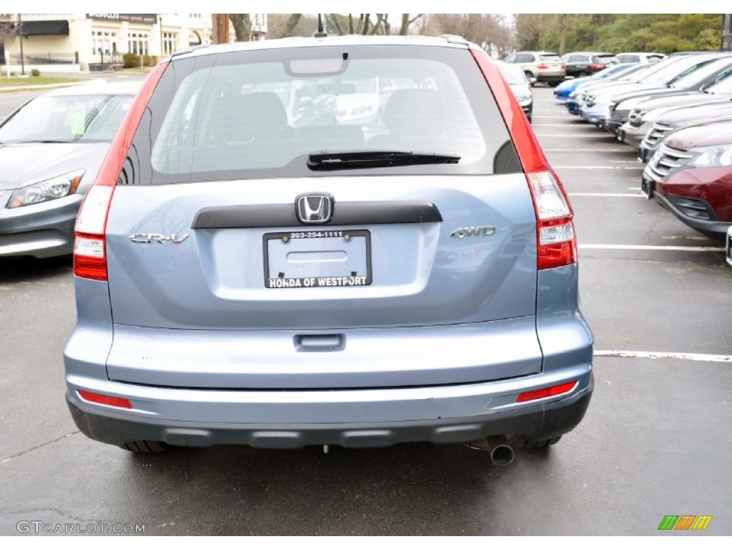 2011 CR-V LX 4WD - Glacier Blue Metallic / Gray photo #7