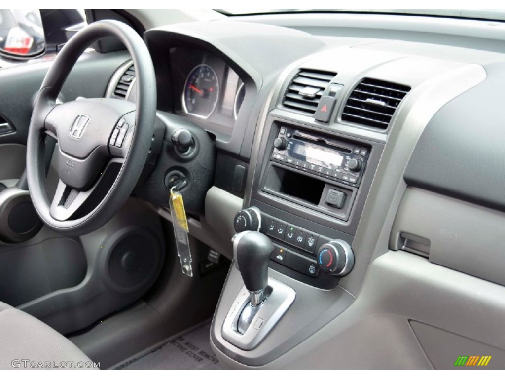 2011 CR-V LX 4WD - Glacier Blue Metallic / Gray photo #13
