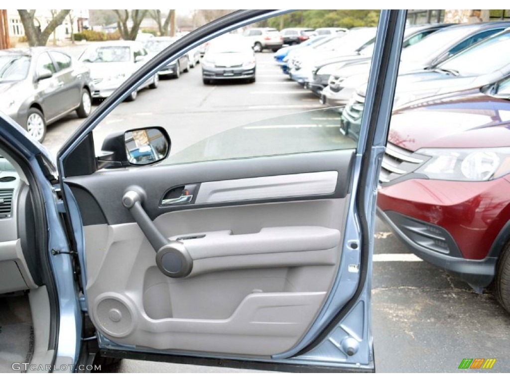 2011 CR-V LX 4WD - Glacier Blue Metallic / Gray photo #16