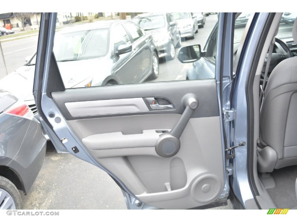 2011 CR-V LX 4WD - Glacier Blue Metallic / Gray photo #18