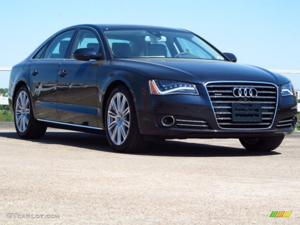 Moonlight Blue Metallic Audi A8