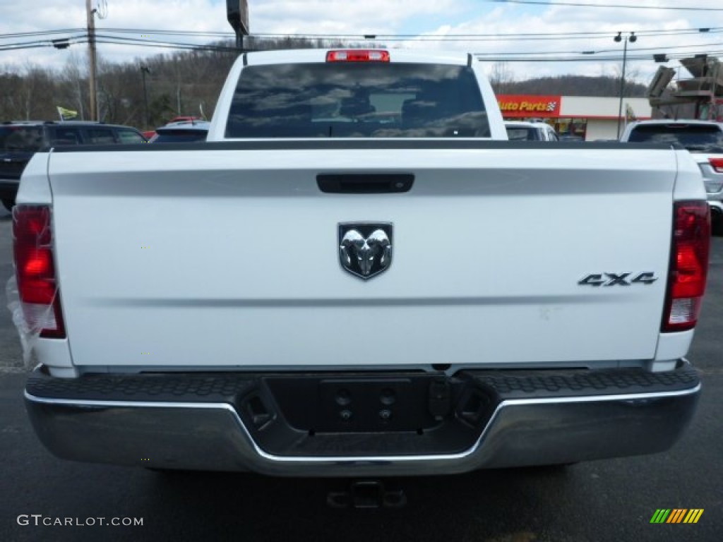 2014 3500 Tradesman Crew Cab 4x4 - Bright White / Black/Diesel Gray photo #4