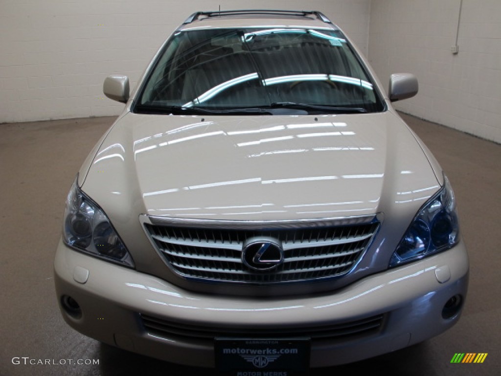 2008 RX 400h AWD Hybrid - Golden Almond Metallic / Ivory photo #2