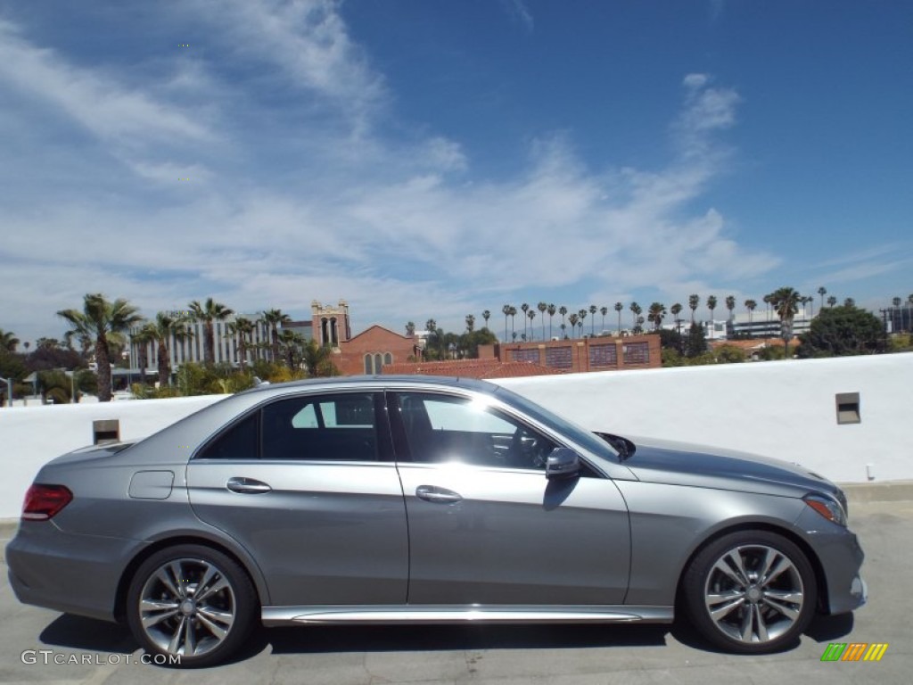 2014 E 350 Sport Sedan - Paladium Silver Metallic / Black photo #3