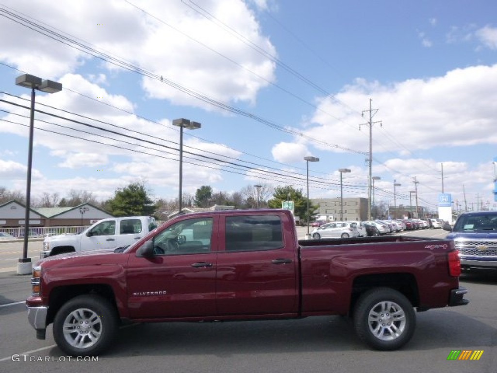 Deep Ruby Metallic Chevrolet Silverado 1500