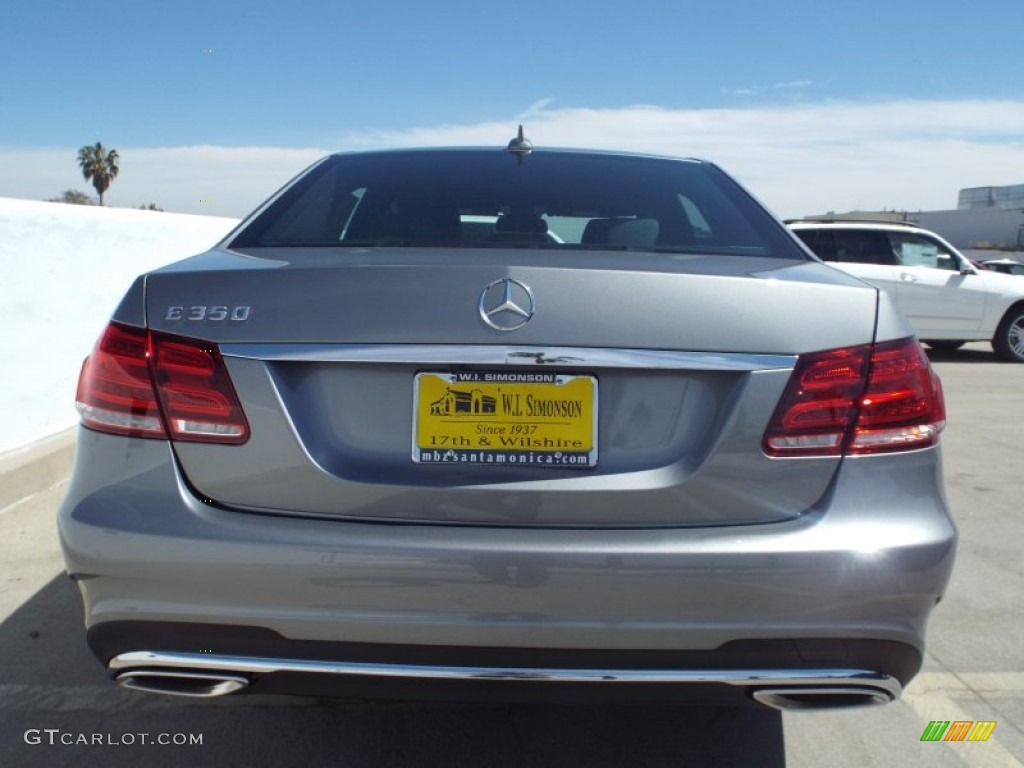 2014 E 350 Sport Sedan - Paladium Silver Metallic / Black photo #5