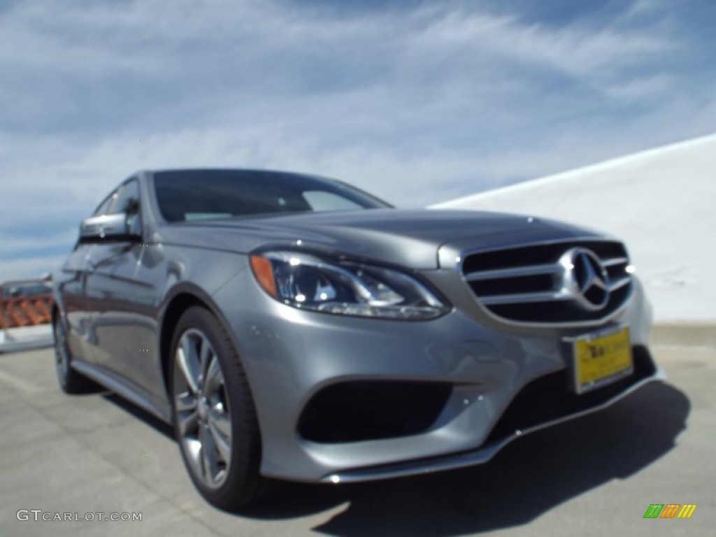 2014 E 350 Sport Sedan - Paladium Silver Metallic / Black photo #11
