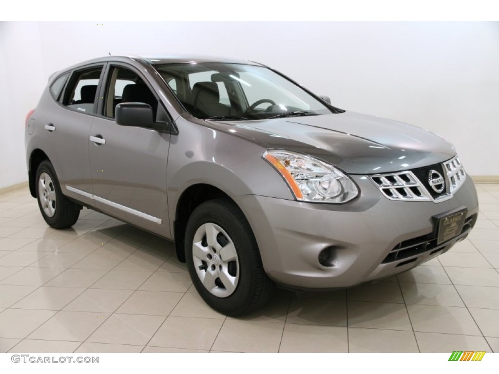 2011 Rogue SV AWD - Platinum Graphite / Black photo #1