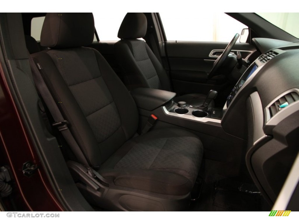 Charcoal Black Interior 2011 Ford Explorer XLT 4WD Photo #92360601