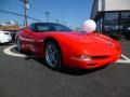 2000 Torch Red Chevrolet Corvette Coupe  photo #1