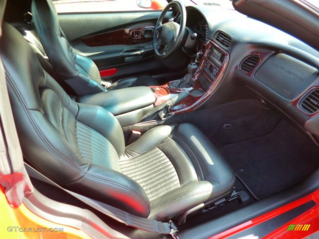2000 Corvette Coupe - Torch Red / Black photo #10
