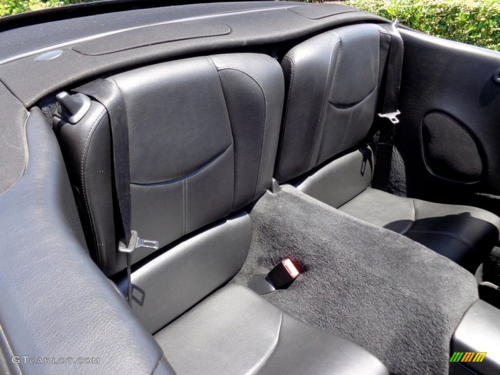 2005 Porsche 911 Carrera Cabriolet Rear Seat Photo #92361378