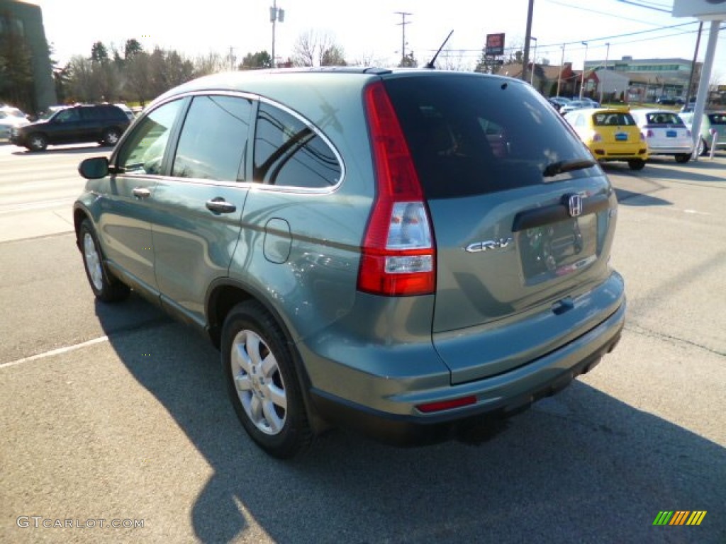 2011 CR-V SE 4WD - Opal Sage Metallic / Ivory photo #4