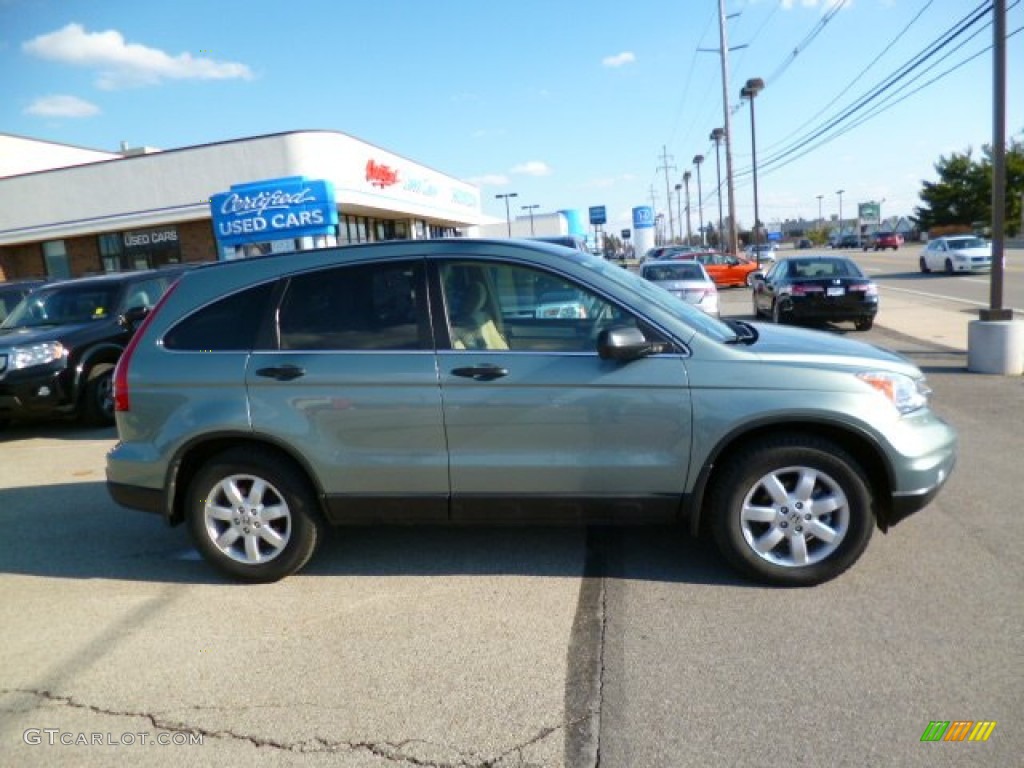 2011 CR-V SE 4WD - Opal Sage Metallic / Ivory photo #7