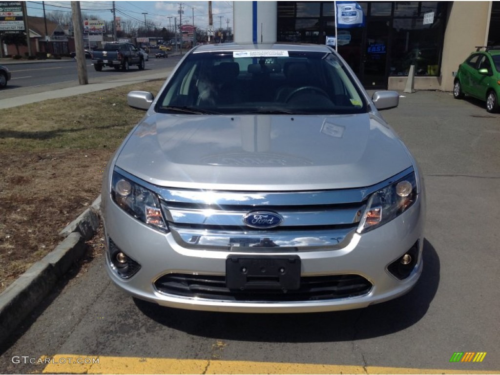 2011 Fusion SEL V6 AWD - Ingot Silver Metallic / Charcoal Black photo #2