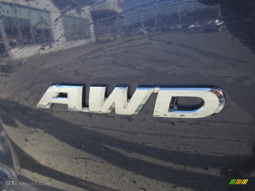 2014 CR-V EX AWD - Twilight Blue Metallic / Gray photo #9