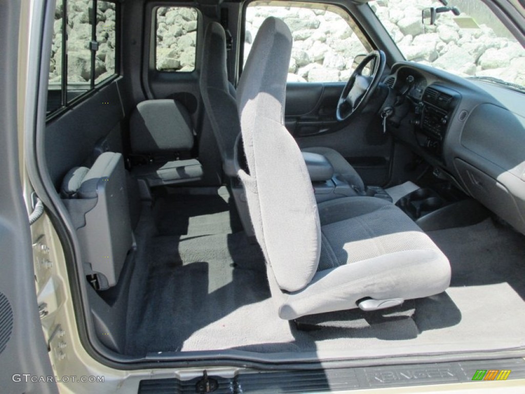 Dark Graphite Interior 1999 Ford Ranger Xlt Extended Cab 4x4