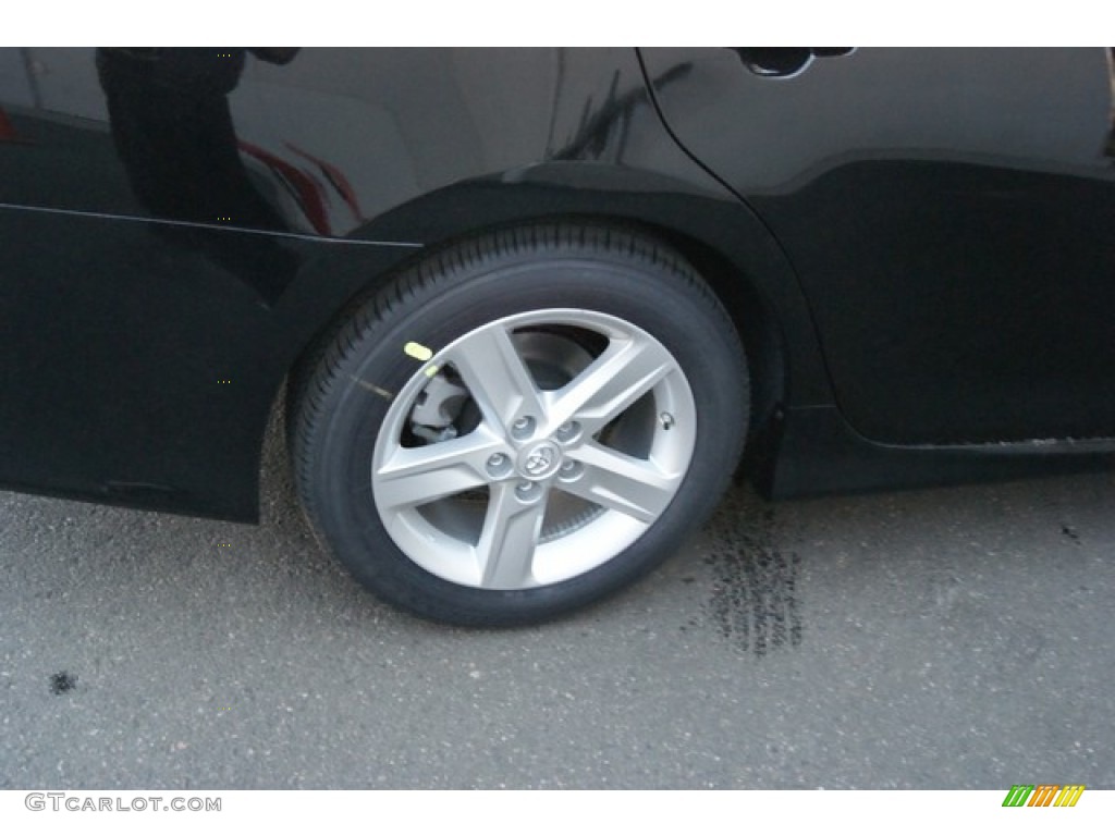 2014 Camry SE - Attitude Black Metallic / Black photo #9