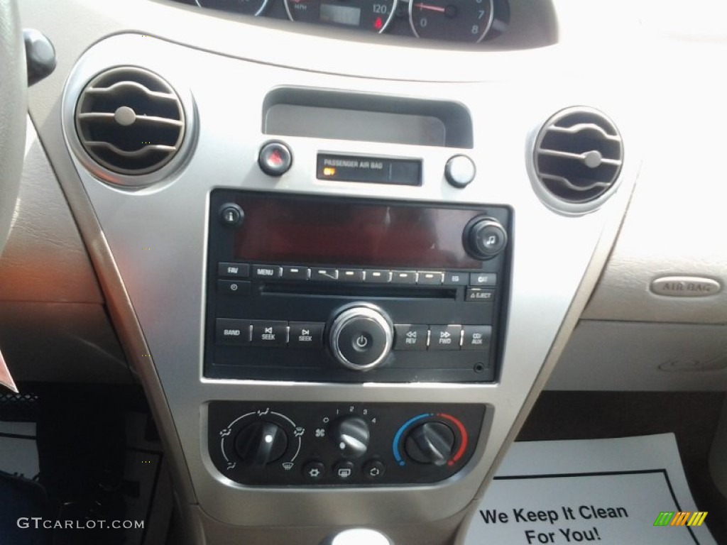 2007 ION 2 Sedan - Black Onyx / Gray photo #12
