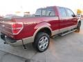 2014 Ruby Red Ford F150 Lariat SuperCrew 4x4  photo #4