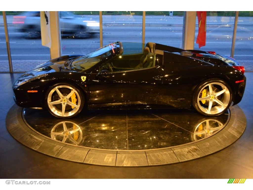 Nero Pastello (Black) 2013 Ferrari 458 Spider Exterior Photo #92371572