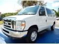 2013 Oxford White Ford E Series Van E350 XLT Passenger  photo #1