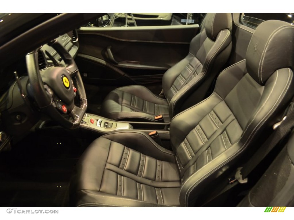 2013 Ferrari 458 Spider Front Seat Photo #92372097