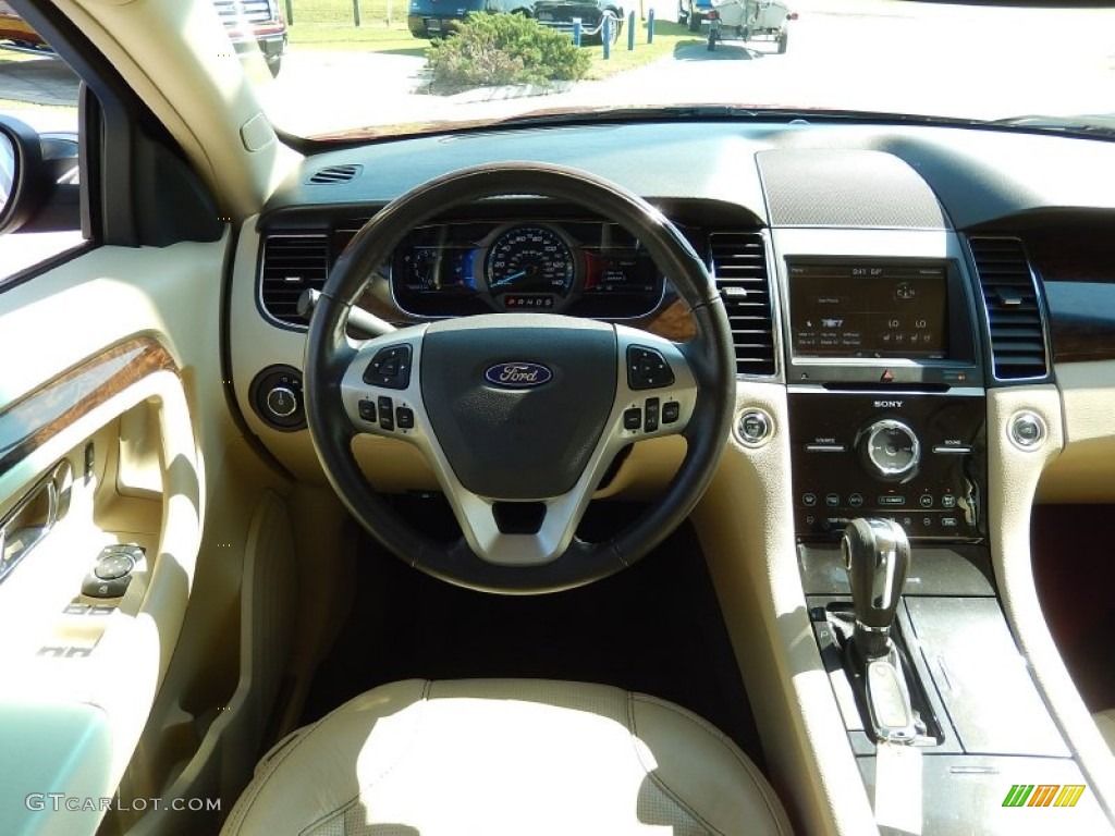 2013 Ford Taurus Limited Dune Dashboard Photo #92372991