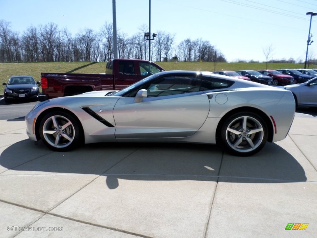 Blade Silver Metallic 2014 Chevrolet Corvette Stingray Coupe Exterior Photo #92373348
