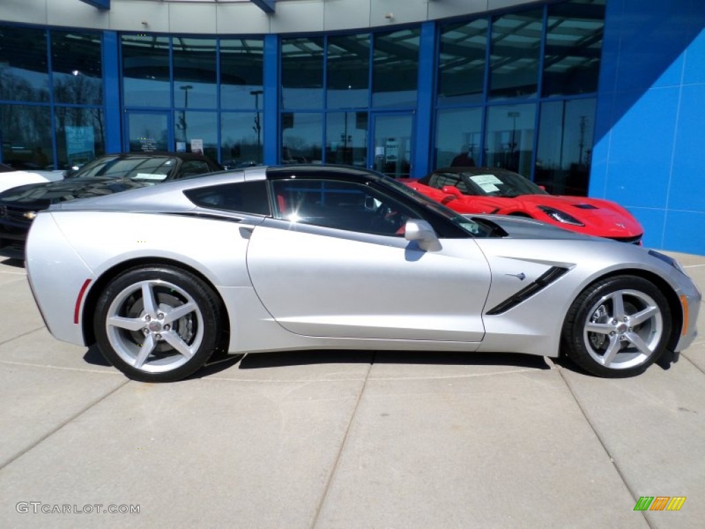 Blade Silver Metallic 2014 Chevrolet Corvette Stingray Coupe Exterior Photo #92373423