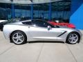 Blade Silver Metallic 2014 Chevrolet Corvette Stingray Coupe Exterior