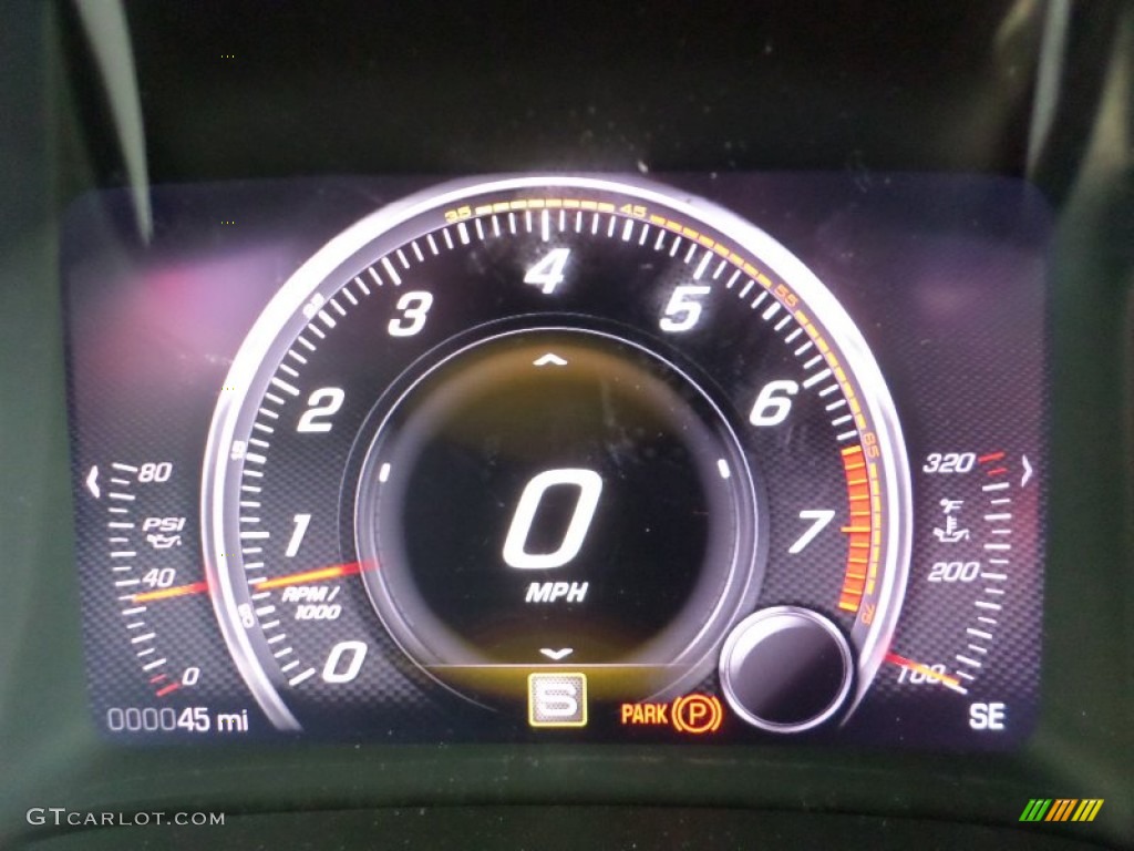 2014 Chevrolet Corvette Stingray Coupe Gauges Photo #92374002