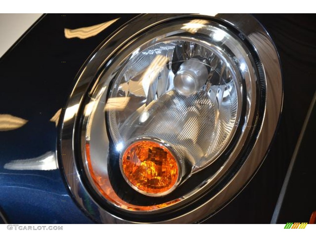 2013 Cooper Hardtop - Reef Blue Metallic / Carbon Black photo #2