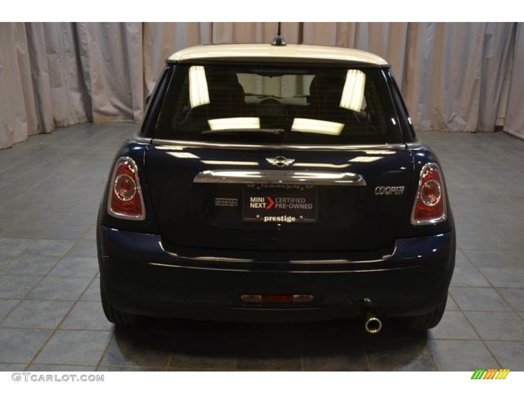 2013 Cooper Hardtop - Reef Blue Metallic / Carbon Black photo #20