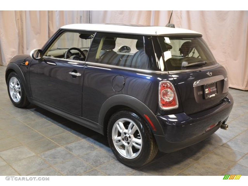 2013 Cooper Hardtop - Reef Blue Metallic / Carbon Black photo #21