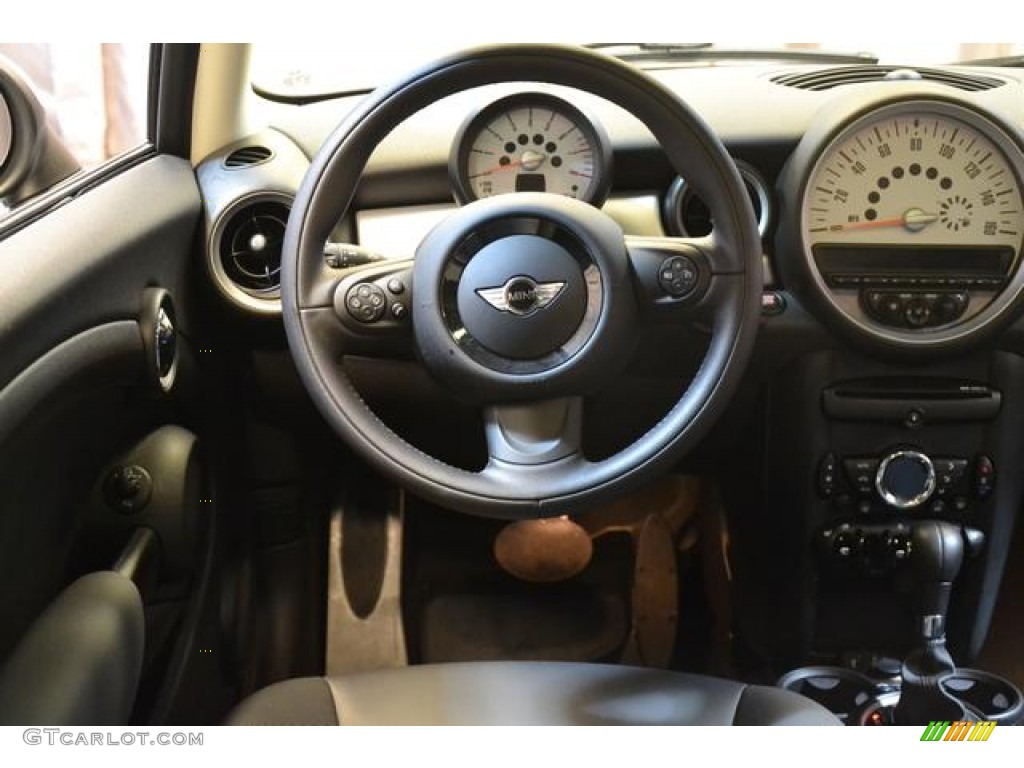 2013 Cooper Hardtop - Reef Blue Metallic / Carbon Black photo #32