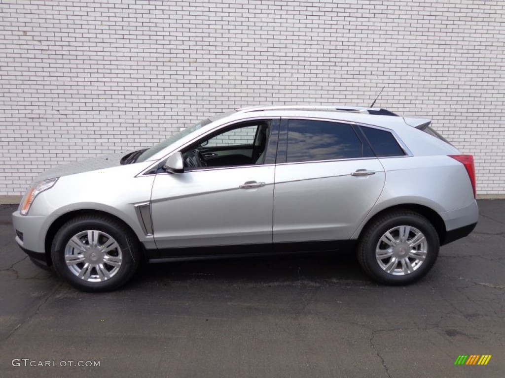 Radiant Silver Metallic 2014 Cadillac SRX Luxury AWD Exterior Photo #92378088