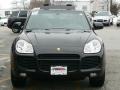 2006 Porsche Cayenne Turbo, Black / Black, Front 2006 Porsche Cayenne Turbo Parts
