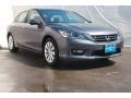 2014 Modern Steel Metallic Honda Accord EX-L V6 Sedan  photo #1