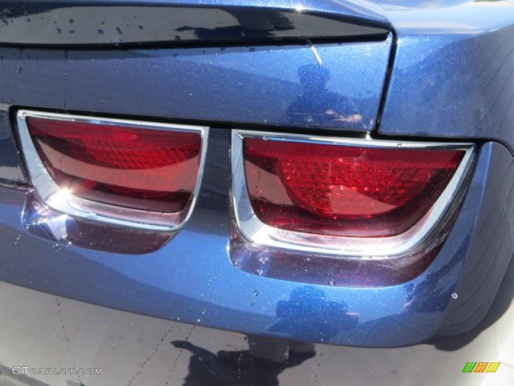 2012 Camaro LS Coupe - Imperial Blue Metallic / Gray photo #14