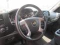 Ebony Steering Wheel Photo for 2014 Chevrolet Silverado 2500HD #92380515