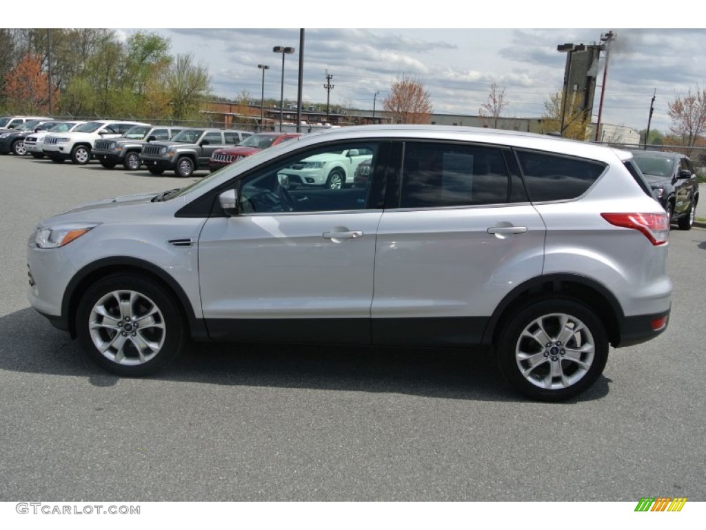 2013 Escape SEL 1.6L EcoBoost - Ingot Silver Metallic / Charcoal Black photo #3